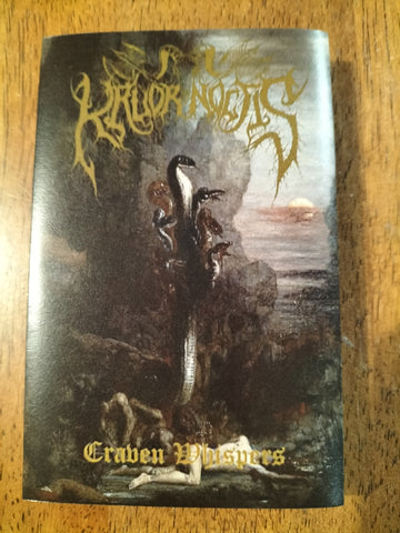 KRUOR NOCTIS (NZL) - Craven Whispers TAPE [2ND HAND]