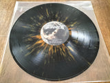 TERASET (NZL) - Burden LP BLACK ORANGE SPLATTER + PATCH + GUITAR PICK