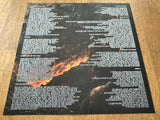 TERASET (NZL) - Burden LP BLACK ORANGE SPLATTER + PATCH + GUITAR PICK