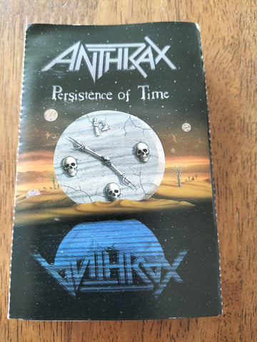 ANTHRAX - Persistence Of Time TAPE (1990 UK/Australian pressing) [2ND HAND]