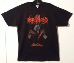 DERANGED - Struck By A Murderous Siege T-SHIRT // M + L