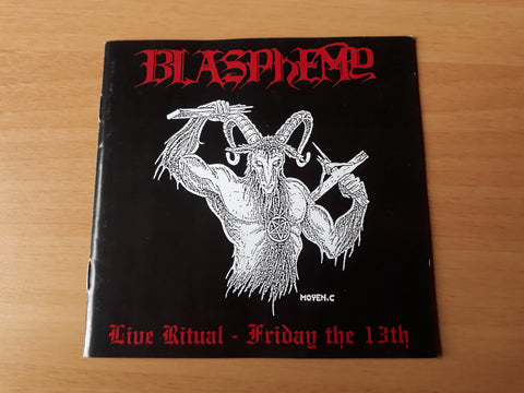 BLASPHEMY ‎– Live Ritual - Friday the 13th (1st press) [2ND HAND]