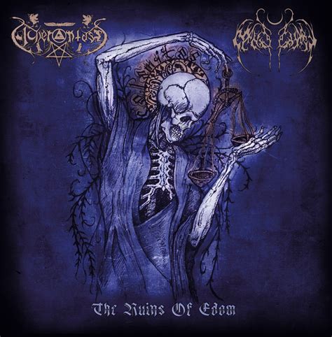 ACHERONTAS / NIGHTBRINGER - The Ruins of Edom CD [SEALED]