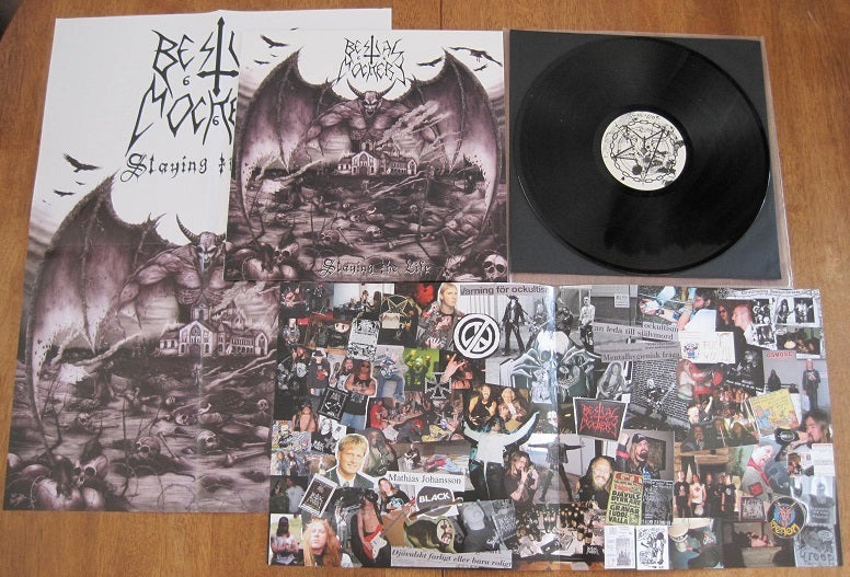 BESTIAL MOCKERY - Slaying The Life LP (2013 Reissue)