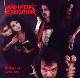 DOOMED AND DISGUSTING / SADISTIK EXEKUTION - Suspiral Demo 1991 / Murder In The Dark (BLACK vinyl) 7"