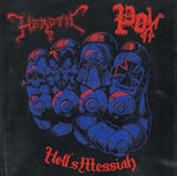 HERETIC / POX - Hell's Messiah (Split 7")