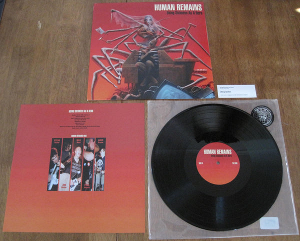 HUMAN REMAINS - Using Sickness As A Hero LP (2015 Reissue) – Centennial ...