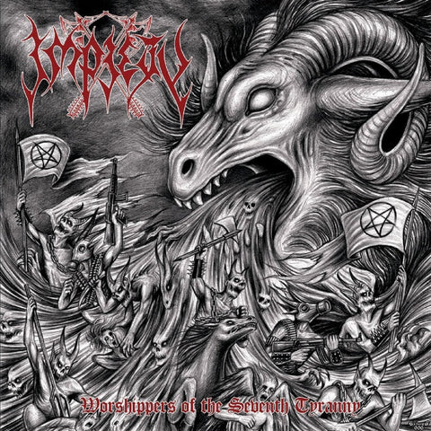 IMPIETY - 2011 - Worshippers Of The Seventh Tyranny CD (DIGIPAK or JEWEL CASE)