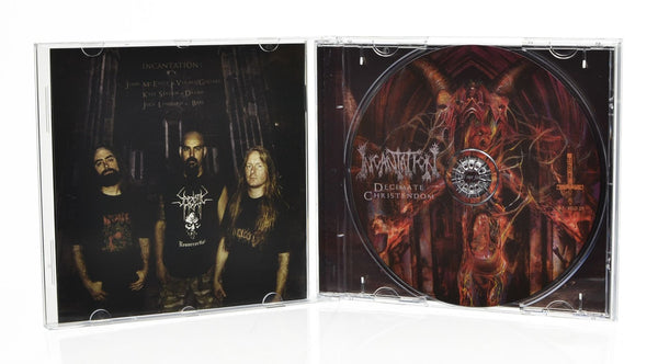 INCANTATION - 2004 - Decimate Christendom CD (2021 Reissue ...