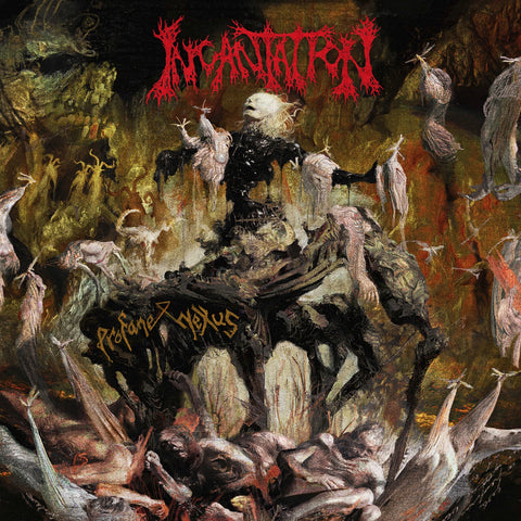 INCANTATION - 2017 - Profane Nexus LP GREEN w/SPLATTER VINYL (2023 Reissue)