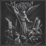INCANTATION - 1995 - Upon the Throne of Apocalypse LP BLACK ICE WITH SPLATTER VINYL (2023 Reissue)