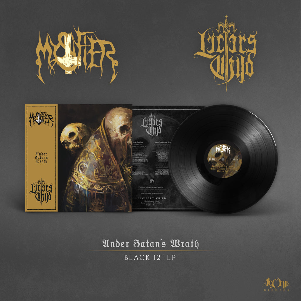 LUCIFER'S CHILD - 2022 / MYSTIFIER - Under Satan's Wrath 12" BLACK VINYL