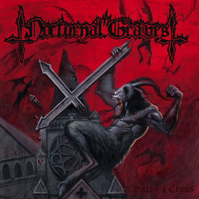 NOCTURNAL GRAVES (AUS) - Satan's Cross CD [TRAYCARD VG+] [LAST COPY!!]