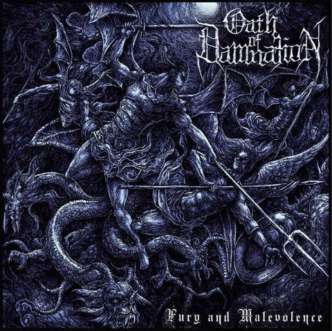 OATH OF DAMNATION (Aus) - Fury and Malevolence CD [BOOKLET VG+]