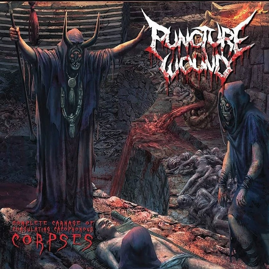 PUNCTURE WOUND (AUS) - Complete Carnage Of Coagulating Cacophonous Corpses CD-R
