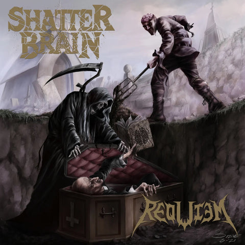 SHATTER BRAIN (AUS) / REQUIEM (AUS) - Split LP