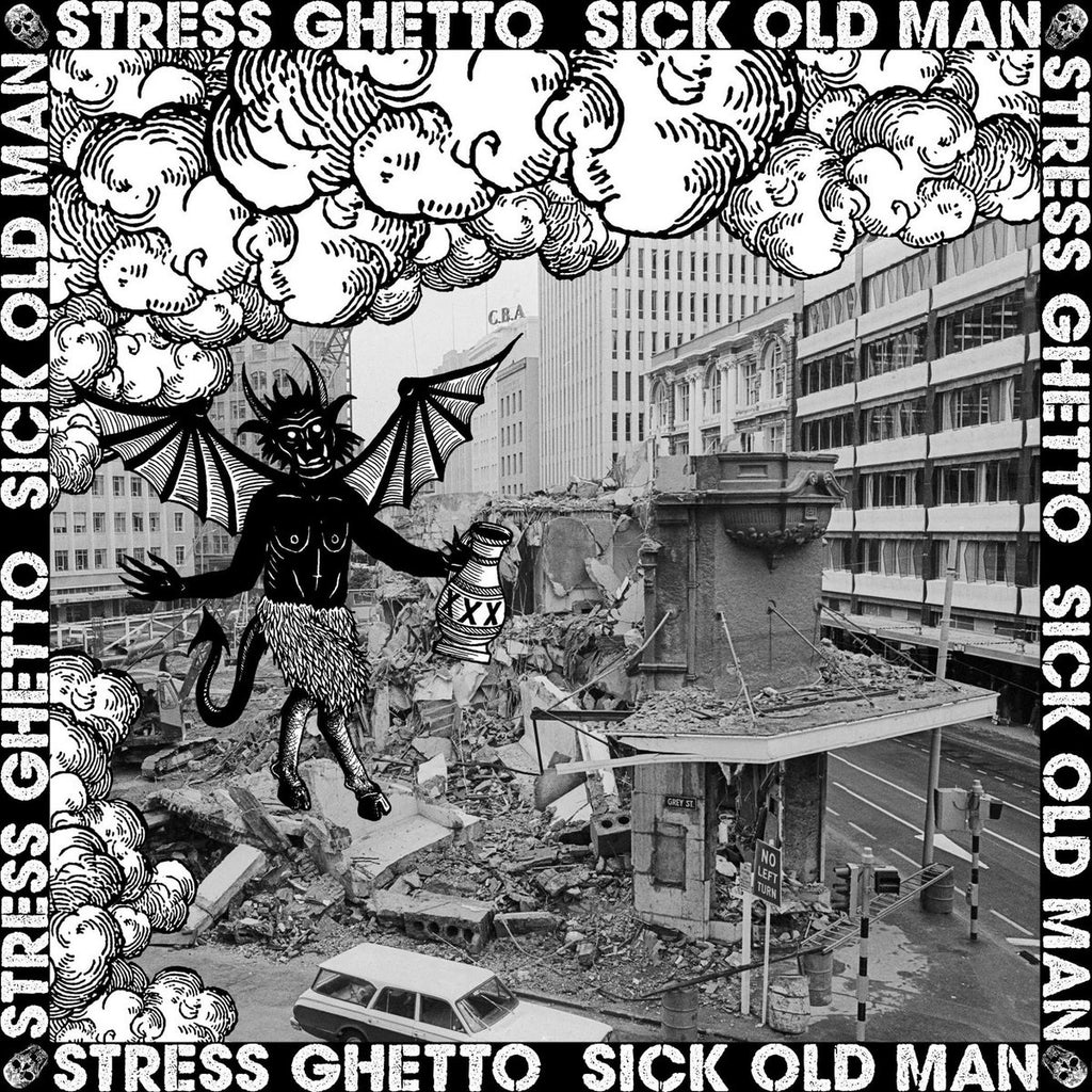 SICK OLD MAN (NZL) / STRESS GHETTO (NZL) - Split 7"
