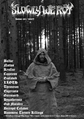 SLOWLY WE ROT Zine #10 + CD