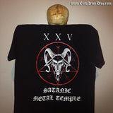 BEHERIT - Satanic Metal Temple T-SHIRT MALE MEDIUM